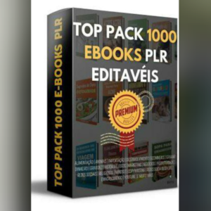 Pack 1000 Ebooks PLR: Conteúdo Digital para Baixar e Revender