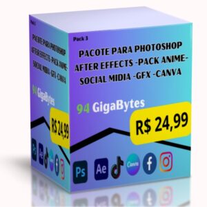 Hiper Pack Total Arte Four - 94,2 GB de Recursos para Design com Bônus